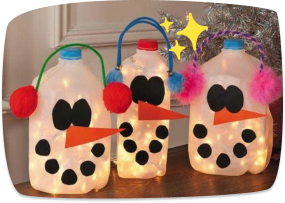 Lanternes du Père Noël