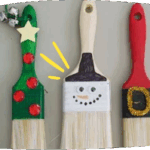 decorated-paintbrushes