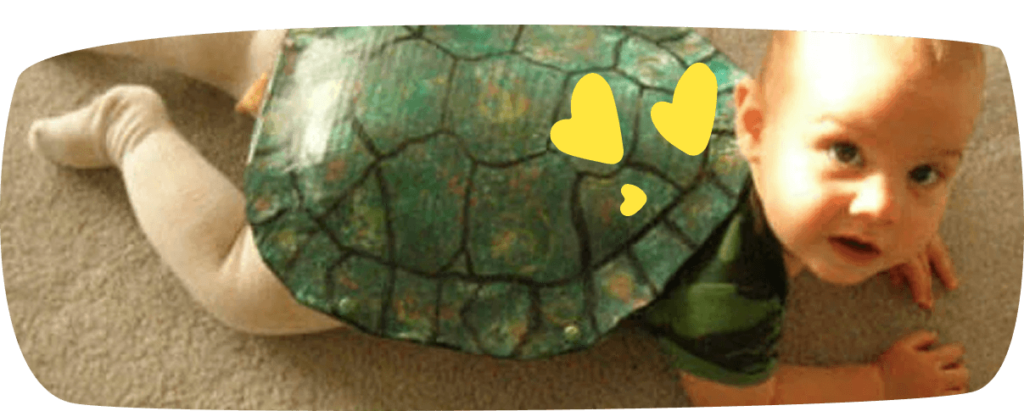 bebe deguise de tortue