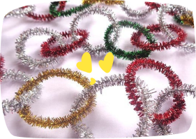 Couronnes en cure-pipes